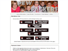 Tablet Screenshot of pewpackers.com
